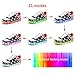 HengVanTong USB Charging 11 Colors LED Shoes, Light Up Flashing Fashion Sneakers For Mens & Womens