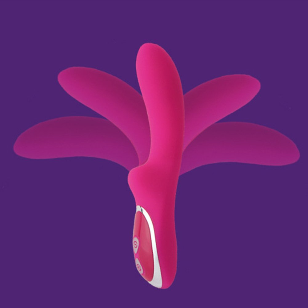 Silicone Female Vibrator, 10 Speed Vibrating G Spot Vagina Clitoris Vibrator, Clitoral G-Spot Stimulator USB Rechargable, Waterproof and Quiet Adult Sex Toy for Female Couples by MLTbRich