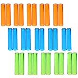 KLOUD City® Pack of 30 Assorted Colors Plastic Pencil Cap Pencil Shield Pencil Extender Holder