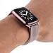 Ferdery Stainless Steel Band Mesh Milanese Loop Bracelet Strap Replacement Band with Magnetic Closure Clasp for Apple Watch Series 1 Series 2 Series 3 Edition RoseGold 38mm