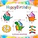 Germplasm AwesomeAll 177 Dinosaur Party Supplies-Plates, Cups, Napkins, Cupcake Wrappers, Pin The Tail on The Dinosaur Game, Birthday Banner, Table Cover, Spoons, Forks, Knives - Serve 16