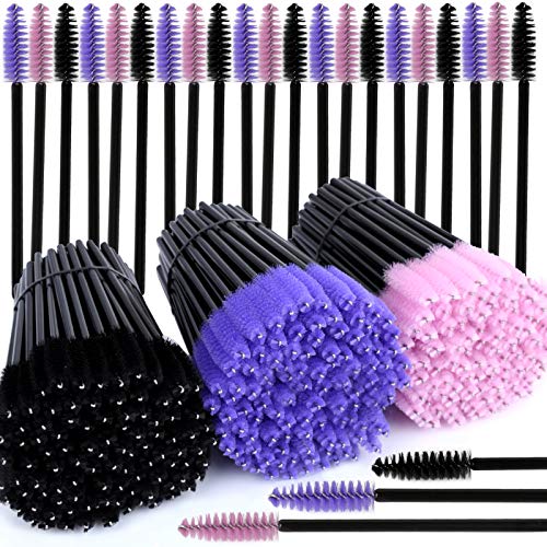 Disposable Mascara Wands, 300 Pcs Teenitor Eyelash Brushes Set Eyebrown