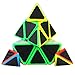 eZEO Magic Cube Pyramid Speed Cube Triangle Carbon Fiber Toy Puzzle Game