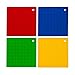 4 Piece Premium Silicone Trivet mats Flexible Pot Holders