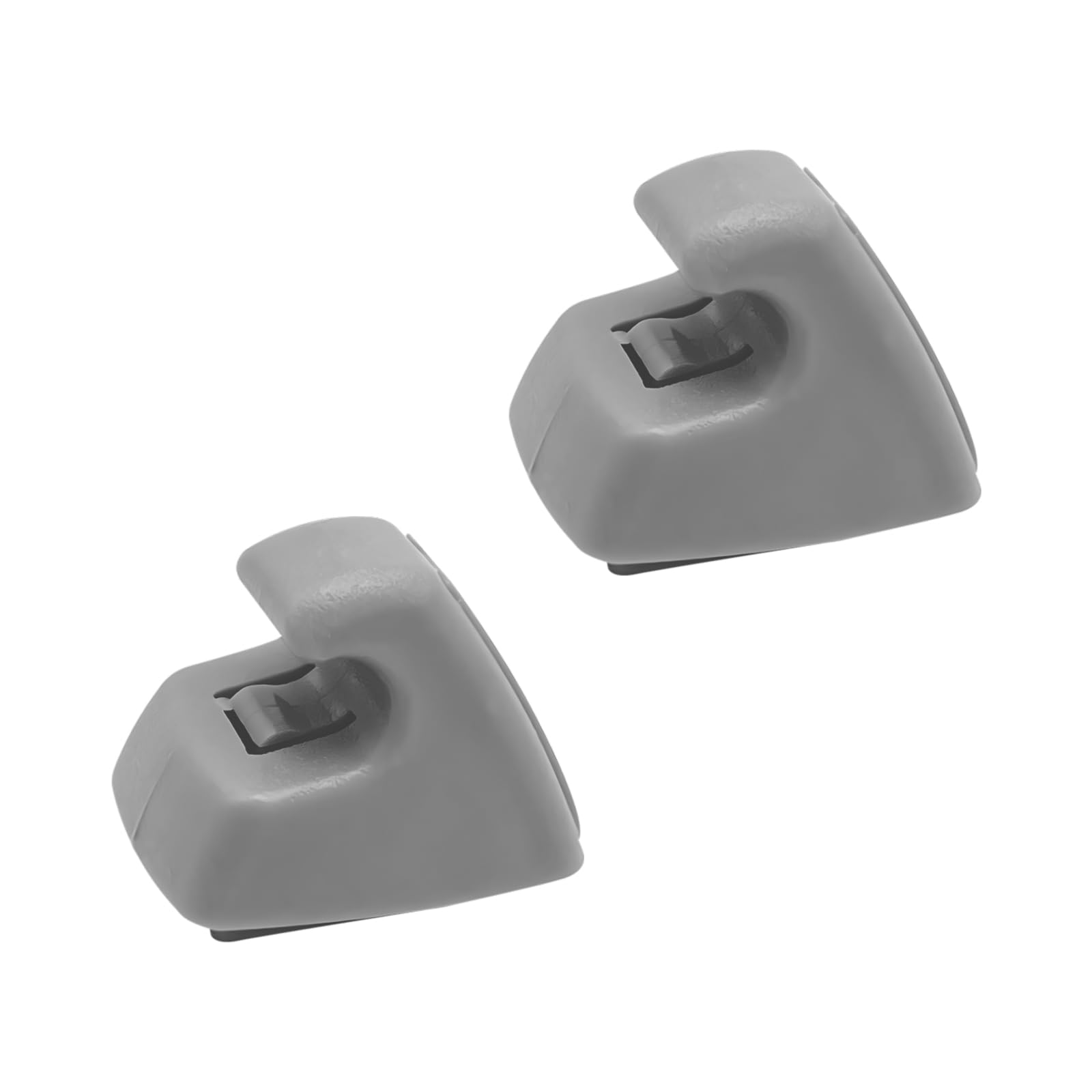 Photo 1 of Ohleats 2 PCS Sun Visor Support Clip Retainer, OE 95994975 95994976 Sun Visor Hook Clip Replacement, Anti Vibration Sun Visor Bracket Holder for Cruze Spark Verano, Car Accessories (Gray)