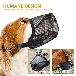 YAYOSUE Soft Dog Muzzle for Large Medium Small