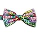 CP Lab Safety Periodic Table of Elements Chemistry Bow Tie, Rainbow, Microfiber