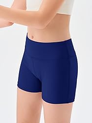 Haloumoning Girls Athletic Shorts Kids High Waisted