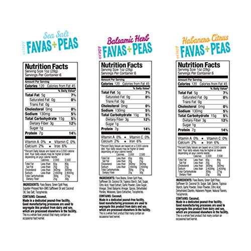 The Good Bean Protein Snack Mix Variety Pack (6 Pack) 6 oz