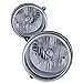 HEADLIGHTSDEPOT Chrome Housing Halogen Headlight Compatible with Jeep Liberty 2005-2007 Includes Left Driver and Right Passenger Side Headlamps