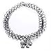 23pcs Jewelry Set Black Gothic Stretch Elastic Double Line Henna Tattoo Choker Collar Pendant Necklace (23pcs Pendant Necklace)