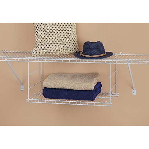 Closetmaid 24 In. Hanging Steel Wire Shelf for Laundry Rooms or Closets