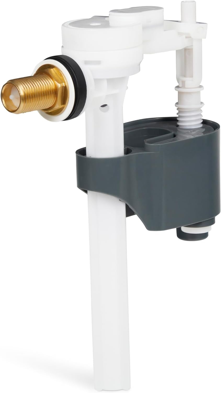 Toilet Cistern Fill Valve Side Entry, Inlet Valve, Side Supply, 1/2" Brass Tail, WRAS Approved