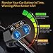 HiGoing Cigarette Lighter Adapter, 80W 2 Sockets Splitter Multi Power Outlet Type C 4.8A Dual USB Car Charger with Voltage Display, Built-in Replaceable 10A Fuse Compatible Mobile Phone GPS Dash Cam