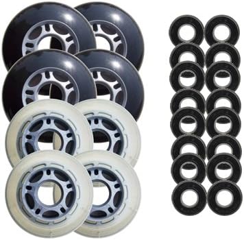 Pro Stock Outdoor Hockey Wheels Hilo 4-76mm 4-80mm Abec5 Bearings