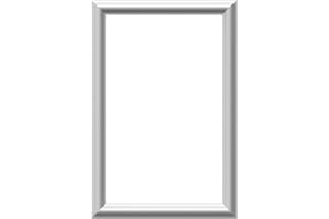 Ekena Millwork PNL16X24AS-01 16"W x 24"H x 1/2"P Ashford Molded Classic Wainscot Wall Panel, ‎Factory Primed White