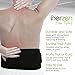 Inerzen Back and Waist Hot and Cold Gel Pad Therapy Wrap for Pain, Muscle, Stress Relief - Microwavable & Freezable