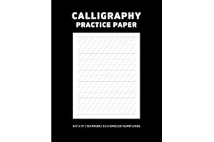 Calligraphy Practice Paper: Modern Calligraphy and Hand Lettering Notepad | Calligraphy Notebook Writing Paper Practice Sheet
