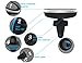 Wireless Car Charger, Wannap Phone Holder Air Vent Compatible with iPhone Xs/XS Max/iPhone XR/iPhone X/ 8/8 Plus Samsung Galaxy S10/S10+/S10e Plus All Qi-Enabled Devices (Wireless Chager(Silver))