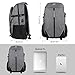 Laptop Backpack, XIXOV Water Resistant Business Backpack with USB Charging Port Under 17-Inch Laptop and Notebook, Grey