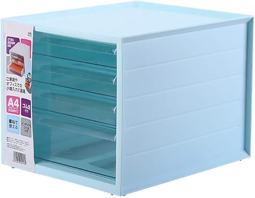 Ffyy 4 Drawer Large Plastic Storage Drawer Tower For Home Office