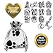 European Charm Bracelet Charms and Beads For Women, DIY Jewelry, Puppy Dog