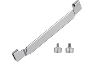 FENGWANGLI Griddle Spatula Holder, Adjustable Stainless Steel Grill Tool Hold Rack for Blackstone, Camp Chef, Royal Gourmet (Silver)