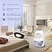 PICTEK Dehumidifier, 2 Liter Water Tank, Up to 20 Ounces of Moisture/Day for 1200 Cubic Feet, Portable, Quiet Home Dehumidifiers Suit for Small or Medium Rooms Like Bathroom, Bedroom, Closet