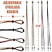 Glasses Strap Chain for Men Women [Pack of 4], Adjustable Eyeglass Holder String for Sports Reading, Never Lose Eyeglasses Again