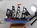 GSM Pirate Ship Jolly Roger Ship in A Bottle Model