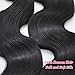 Lin Hair Unprocessed Virgin Brazilian Body Wave Human Hair Extension Brazilian Natural Hair Weave Weft 1 Bundle #1b (8