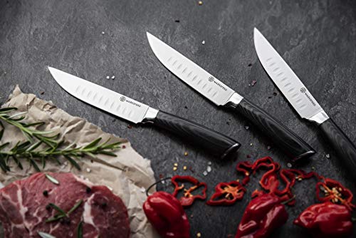 4 MARKSFORD+Non+Serrated+Stainless+Professional+Restaurant