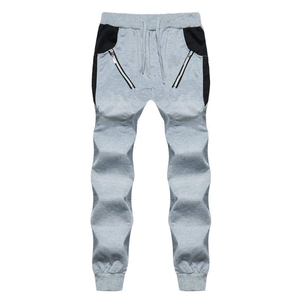 Clothing Realdo Casual Loose Camouflage Patchwork Contrast Elastic Waist  Sports Mens Jogger Pants Trousers foretadrenaline.com
