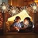 8 packs Firework Lights Copper Wire LED Lights, 8 Modes Dimmable String Fairy Lights with Remote Control, Waterproof Hanging Starburst Lights for Parties,Home,Christmas Outdoor Decoration