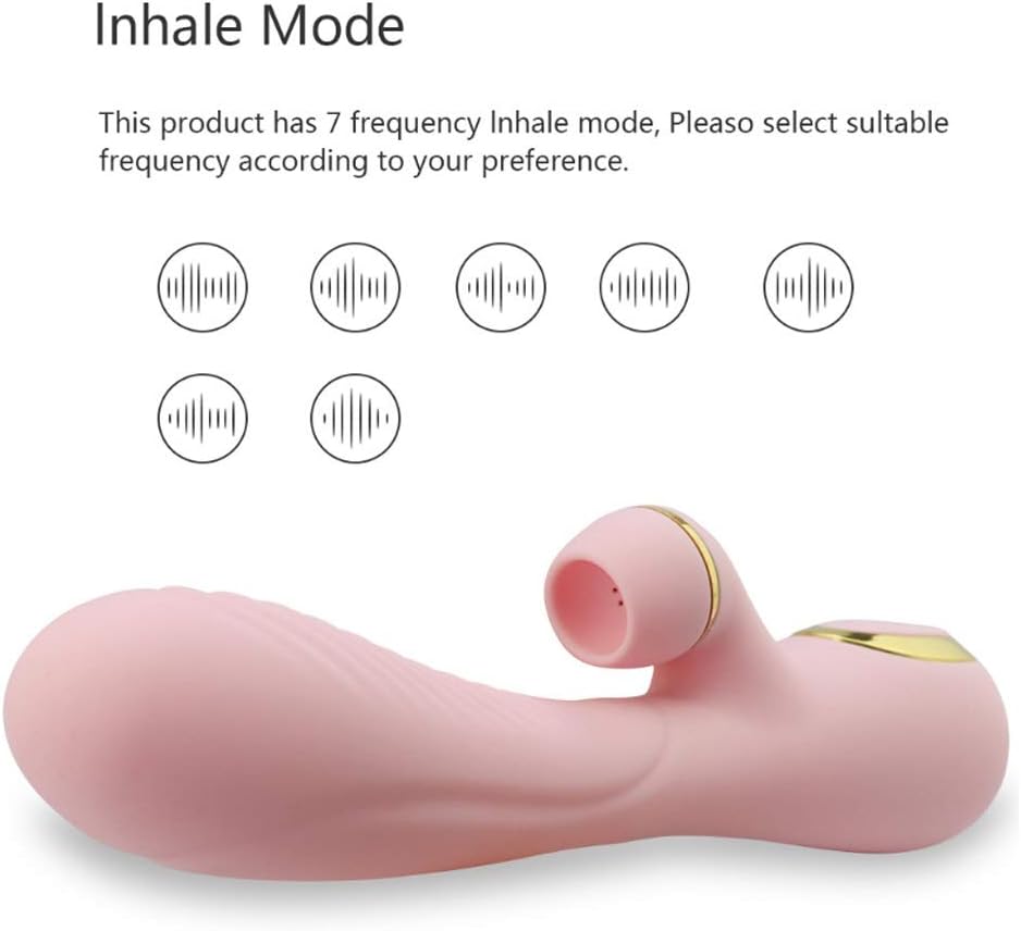 CZQ Electric Shock Sucking AV Stick Female Masturbation Massage Vibration Comfort Pleasure Life Release Decompression Breast Pump T-Shirt (Color : Pink)