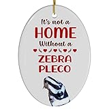 Zebra Pleco Christmas Ornament 2024 - Its Not A