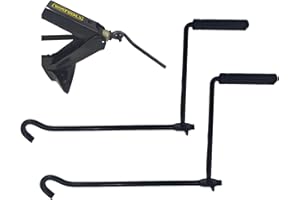 VIATOOLS 2 PCS Scissor Jack Crank Handle, Thickened Steel Durable Jack Wrench for 1Ton - 3Ton Scissor Jacks