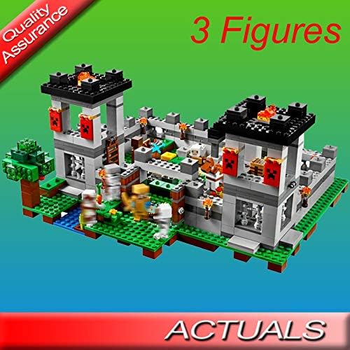 Best choise product lepin 18005 My World Series minecrafted Fortress Building Blocks Educational Enlighten Bricks Toys Compatible with Lego 21127