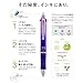Pilot Frixion Ball 3 Metal Ballpoint Pen, Gradation Violet Body (LKFB-150EF-GRV)