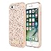 kate spade new york Wrap Case for iPhone 7 - Rose Gold Exposed Glitter
