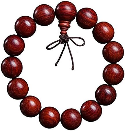 Zambia Blood Sandalwood Bracelet Small Leaf Red Sandalwood Buddha Beads Crafts Beads Bracelet