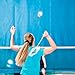 Badminton Shuttlecocks,Lhedon 12Pcs Advanced Goose Feather Shuttlecocks Training Badminton Balls with Great Stability and Durability for Indoor Outdoor Sports
