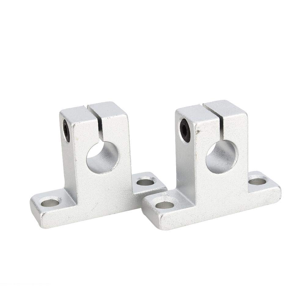 Linear Rail Shaft Support, CNC SK10, 10mm Bracket, Vertical Optical Axis Holder for CNC Machines, Robotics, Automation