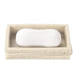 Generic Soap Dish Resin Square Bar Soap Holder