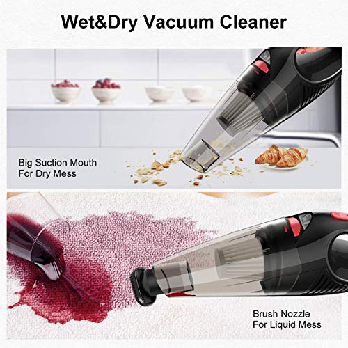 Uplift Handheld Vacuum Cleaner Cordless Car Hoover 7Kpa Cyclone Suction