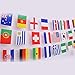 2set 80pcs Countries Flags Business Word Cards DIY Gift Message Graffiti Card Notepads Memo Card(Pattern Random)
