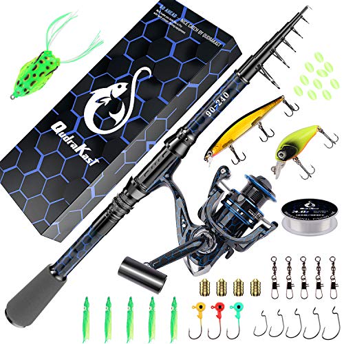 Fishing Rod and Reel Combos, Unique Design with X-Warping Painting