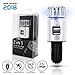 Car Air Purifier w/Dual USB Charger (2-in-1) Vehicle Ionizer and Cabin Filter | Portable Purification System | Removes Odors, Allergens, Smoke | Powers Mobile Devices