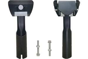 KLHB-YF Clip-On Dust Mop Handle,Floor Mop Handle,Commercia Dust Mop Handle for Floor Cleaning/Janitorial/Supplies/Commercial Use/House/Office/Restaurants，Black