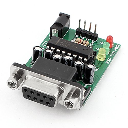 uxcell RS232 to TTL Converter Module COM Serial Board MAX232CPE Transfer Chip